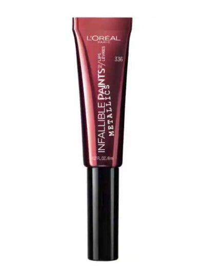 Buy Infallible Metallic Lip Paint 336 Venom in Egypt