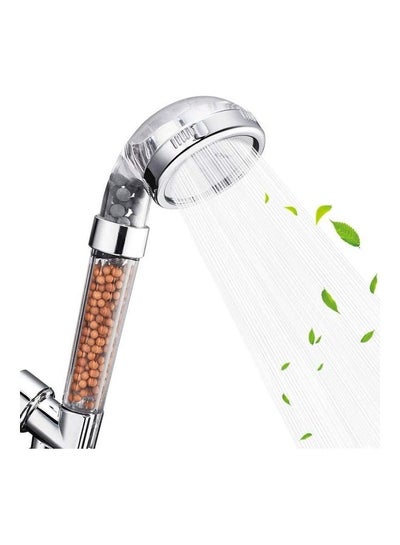 Buy Filtered Hand Held Shower Head Silver in Saudi Arabia