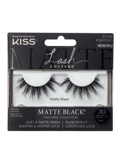 Buy 3D Faux Mink Collection Lash Matte Black in UAE