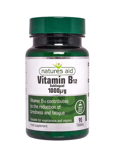 Buy Vitamin B12 Sublingual 1000Ug 90 Tablets in UAE