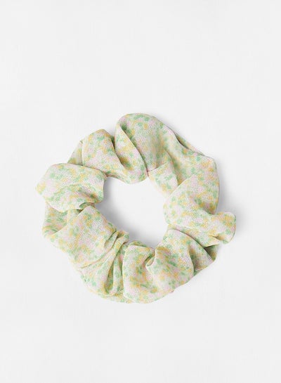 Buy Printed Scrunchy Green in UAE