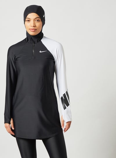 Shop Nike Victory Swim Tunic Black 