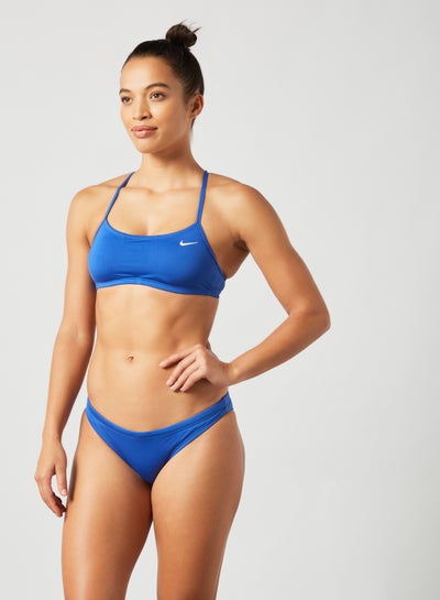 Buy Essential Racerback Bikini Blue in Saudi Arabia