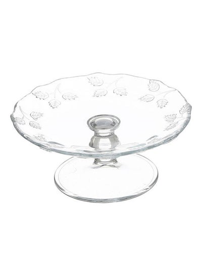 Buy Glass Cake Stand Clear in Egypt