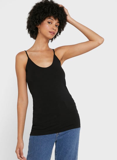 اشتري 2-Piece Cami Tank Top Black في الامارات