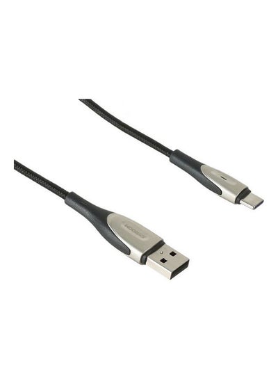 Buy S-M411 Sharp Series Type-C Fast Charging Cable Black/Silver in Egypt