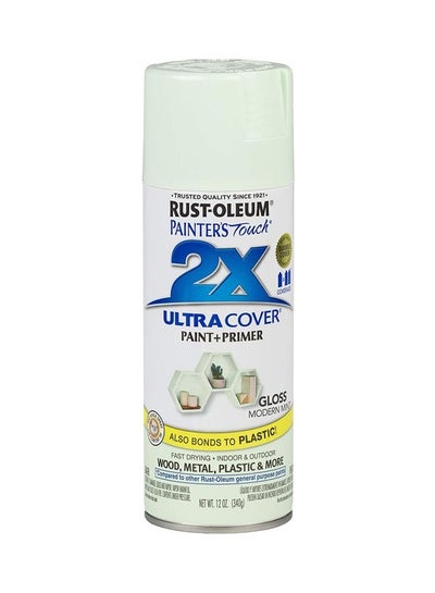 Buy 2X Ultra Cover Spray Paint Modern Mint in UAE