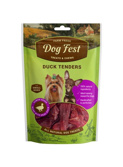 Buy Duck Tenders For Mini Dogs Treats 55grams in UAE