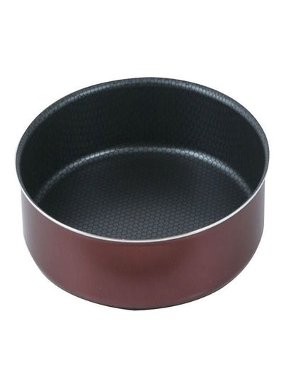 Buy Round Oven Tray Dark Red 24cm in Egypt