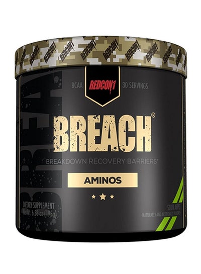 Buy Breach Aminos Sour Apple, 30 Servings in UAE