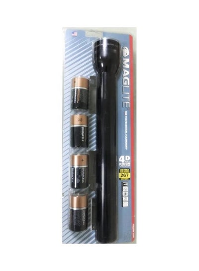 Buy Heavy Duty Incandescent 4 D Cell Flashlight in UAE