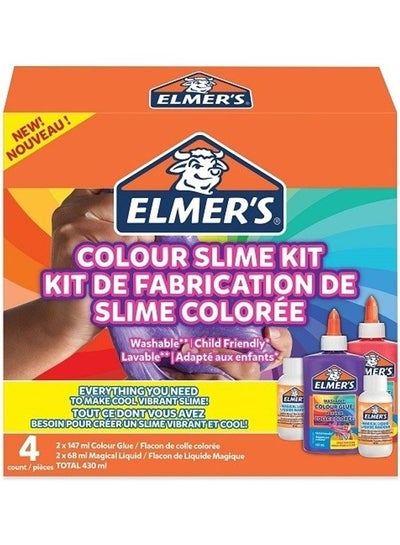 Buy 4- Piece Colour Slime Kit Multicolour in Saudi Arabia