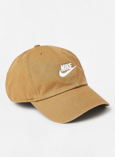 nike h86 futura washed cap in khaki