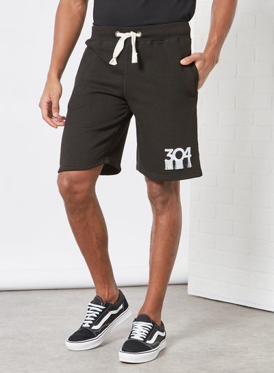 Buy Tidal Elasticated Shorts Black in UAE