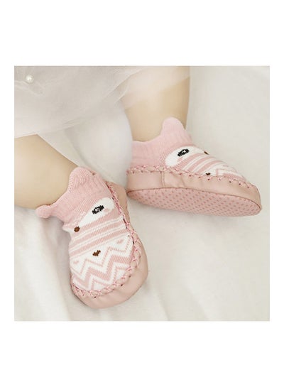 Buy Pair Of Cute Cartoon Baby Socks With Anti-Slip Sole in Saudi Arabia