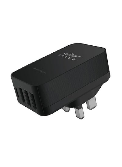 Buy 4 Port Smart Charger Black in UAE