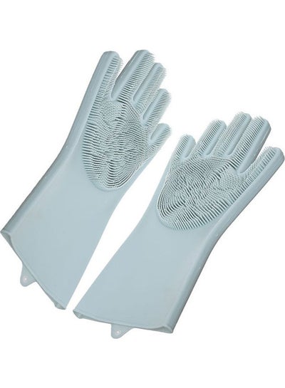 Buy Silicone Cooking Gloves Grey in Egypt