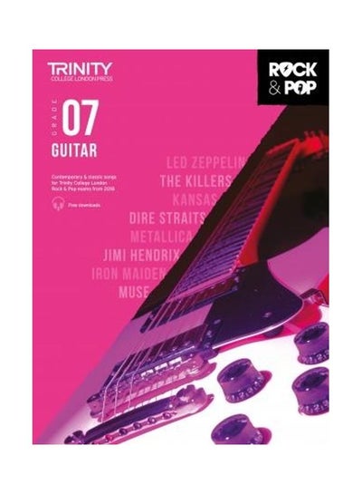 اشتري Trinity College London Rock & Pop 2018 Guitar Grade 7 paperback english في الامارات