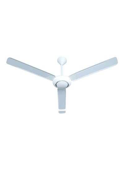 Buy 56 Inch Three-Blade Indoor Ceiling Fan White in UAE