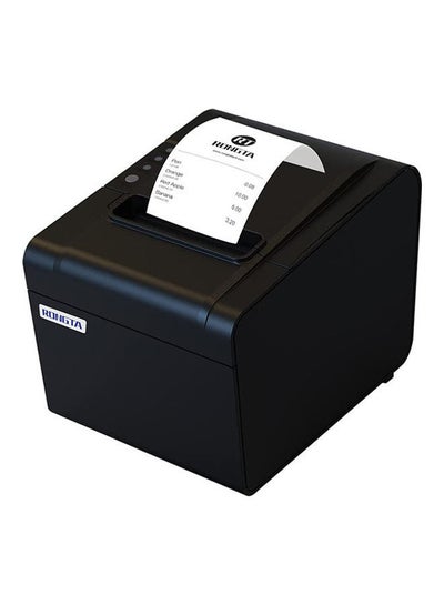 Buy Portable Receipt Printer 250Mm/S, 80Mm Direct Thermal Printer, Pos Printer With Auto Cutter Usb Serial Ethernet Windows Driver Esc/Pos Cash Drawer Black in Egypt