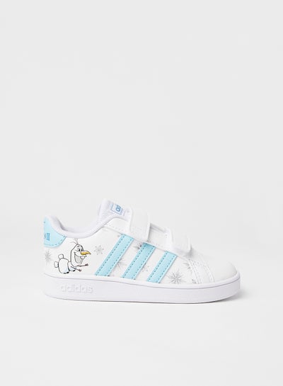 adidas Grand Court C Disney Frozen Olaf White Blue Kids Preschool Casual  GZ7615 | Kixify Marketplace