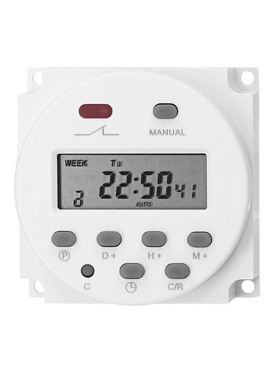 Buy Weekly Switch Timer White in Saudi Arabia