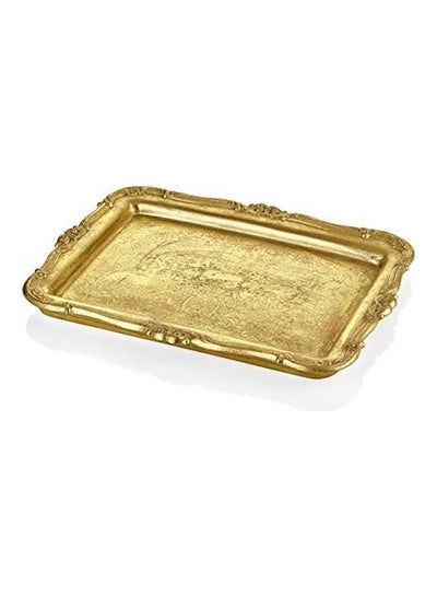 Rectangular Serving Tray Gold 34x25cm price in UAE | Noon UAE | kanbkam