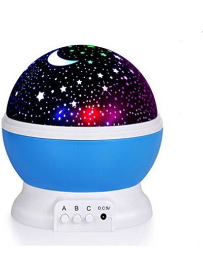 Buy Room Night Light Moon Star Projector 360 Degree Rotation - Night Light Lamp,3 Modes Colorful Led 2724650354341 Bluecm in Egypt