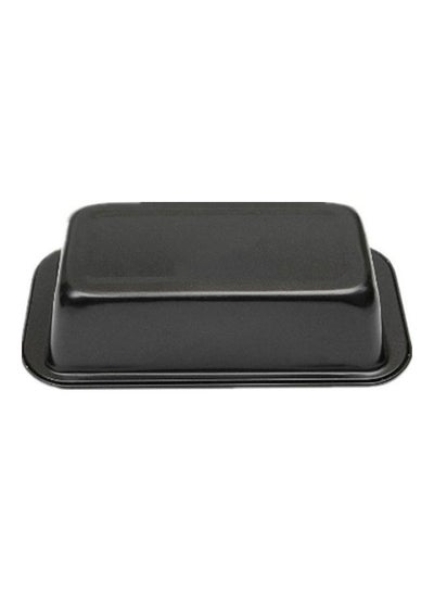 Buy Rectangle Cake Pan Ideal For Baking Made Of Non-Stick Aluminum For Home Kitchen And Catering Black in Egypt