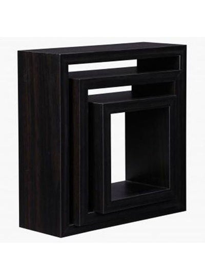 Buy Cubic Wall Shelf Black in Egypt