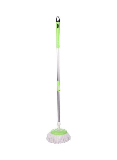 Buy Round Floor Mop With Stainless Steel Stick Multicolour in Egypt