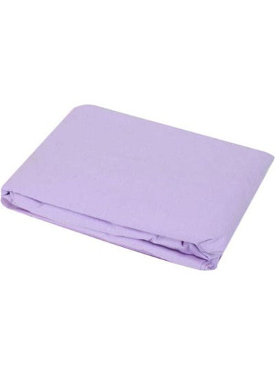 Buy Cotton Standard Pillow Cover cotton Light Purple 50X70cm in Egypt