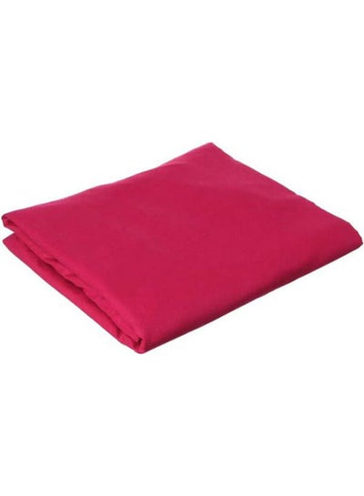 Buy Cotton Queen Pillow Cover cotton Red 50X160cm in Egypt