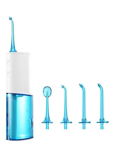 Buy W3 Oral Irrigator Portable Water Dental Flosser White/Blue White/Blue 350grams in Saudi Arabia