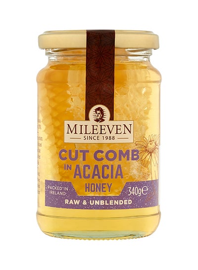 Buy Acacia Honey With Cut Comb 340grams in UAE