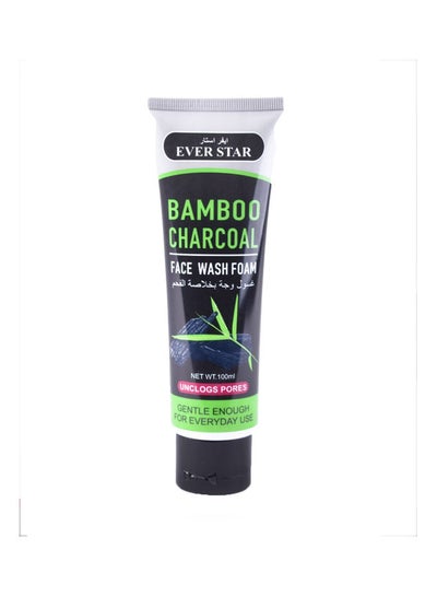 Buy Bamboo Charcoal Face Wash Foma White 100ml in Saudi Arabia