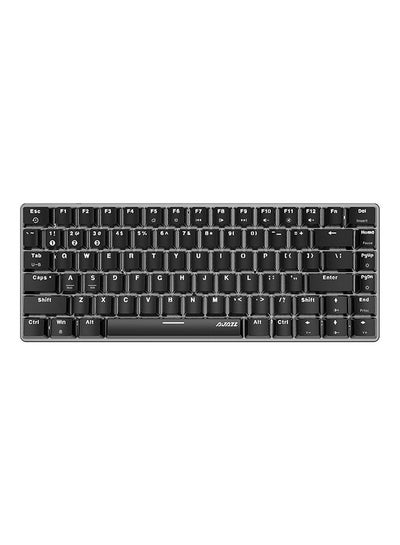 Buy 82-Keys PBT Pudding Keycaps for Mechanical Keyboard Black in UAE