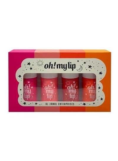 Buy 4-Piece Tint Lips Multicolour in Saudi Arabia