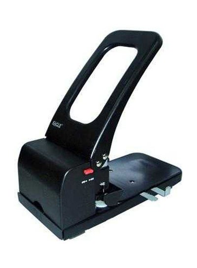 Buy Heavy Duty Two-Hole Metal Punch Machine Black in Egypt