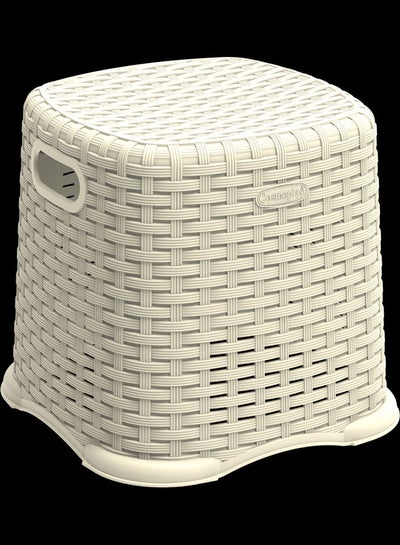 Buy Cedarattan Step Stool White in UAE