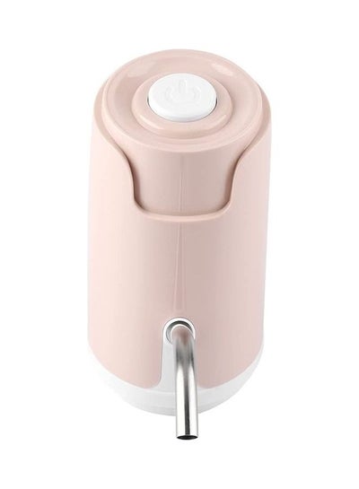 Buy Automatic Water Bottle Pump Pink/White in Saudi Arabia