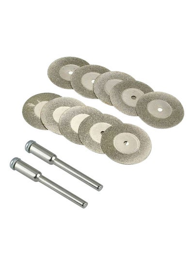 Buy 10-Piece Saw Blades with 2 Sharp Multicolour in Saudi Arabia