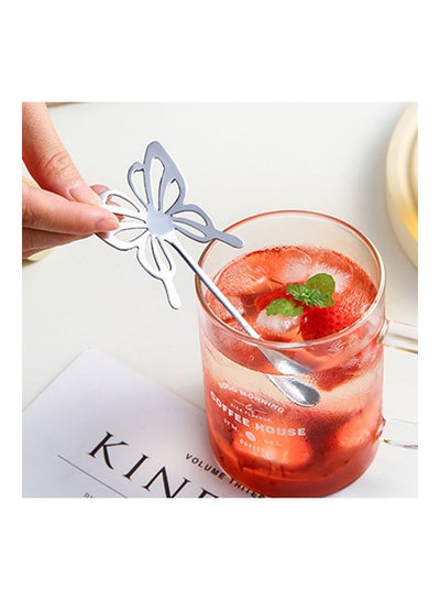 Buy Butterfly Shape Teaspoon Silver in Saudi Arabia