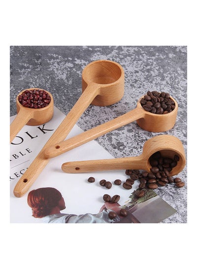 Buy Seasoning Spoon Brown 15x5x2.5cm in UAE