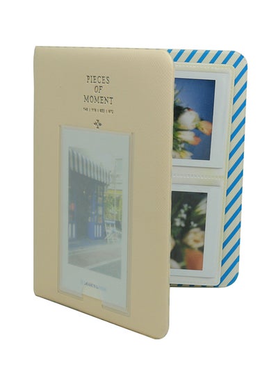 Buy Pieces Of Moment Mini Book Album For Instax Mini 7s/8/25/50s/90/SP-1 Beige in UAE