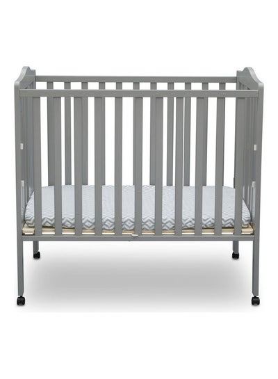 Buy Folding Portable Mini Baby Crib with Mattress in UAE