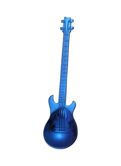 Buy Stainless Steel Guitar Spoon Blue in UAE