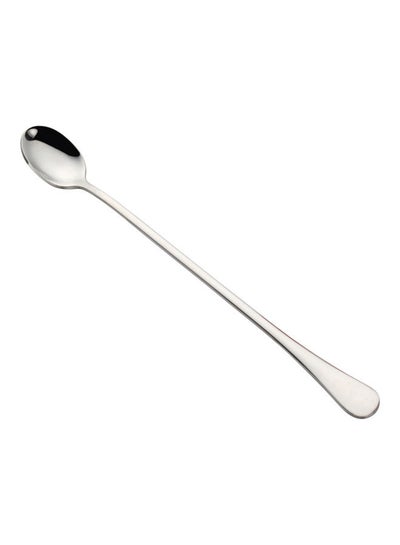 Buy Stainless Steel Long Handle Spoon Silver in Saudi Arabia