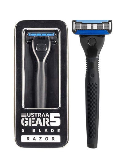 Buy Gear 5 Shaving Razor Blue/Black 10grams in UAE