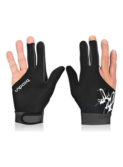 Buy 1-Pair Of Billiard Three-Finger Glove in Saudi Arabia